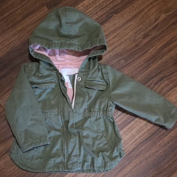 Old Navy Jean Overalls, Long Sleeve & Spring Jacket 12-18M Bundle💥Buy2Get1Free - Picture 4 of 6